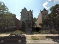 12. První případ Backdraftu, budova uprostřed, Google Street View