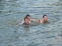 Výcvik na vodě – 10-12.6.2011, Veltrusy – Pomoc plavci v tísni ve dvou