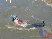 Výcvik v dravé vodě – 2012, Veltrusy – Pasivní plavání v dravé vodě