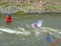 Výcvik v dravé vodě – 2012, Veltrusy – Aktivní plavání v dravé vodě